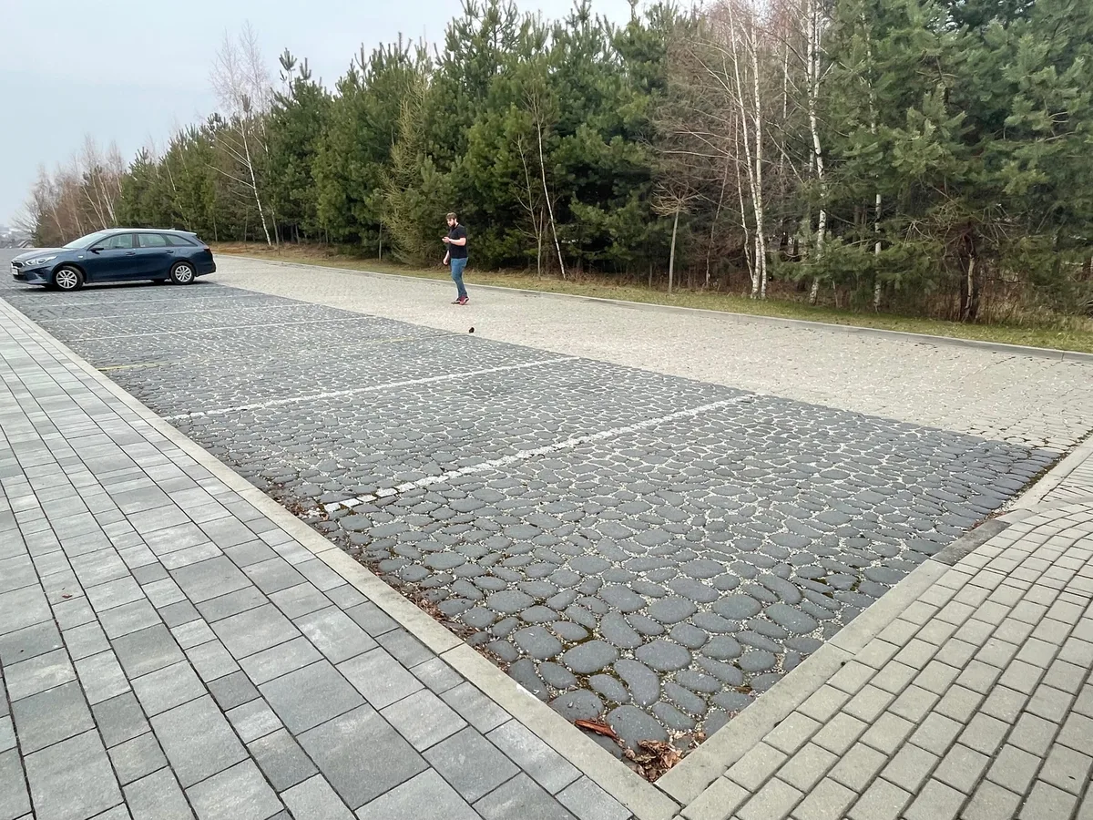 Installing a solar carport, Nieboczowy - stage 2