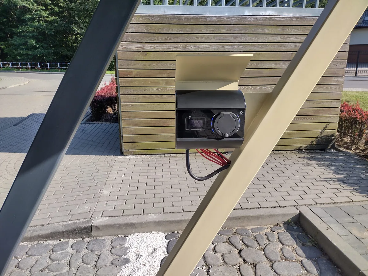 2 solar carports, moc 13 kWp, Nieboczowy - photo 11