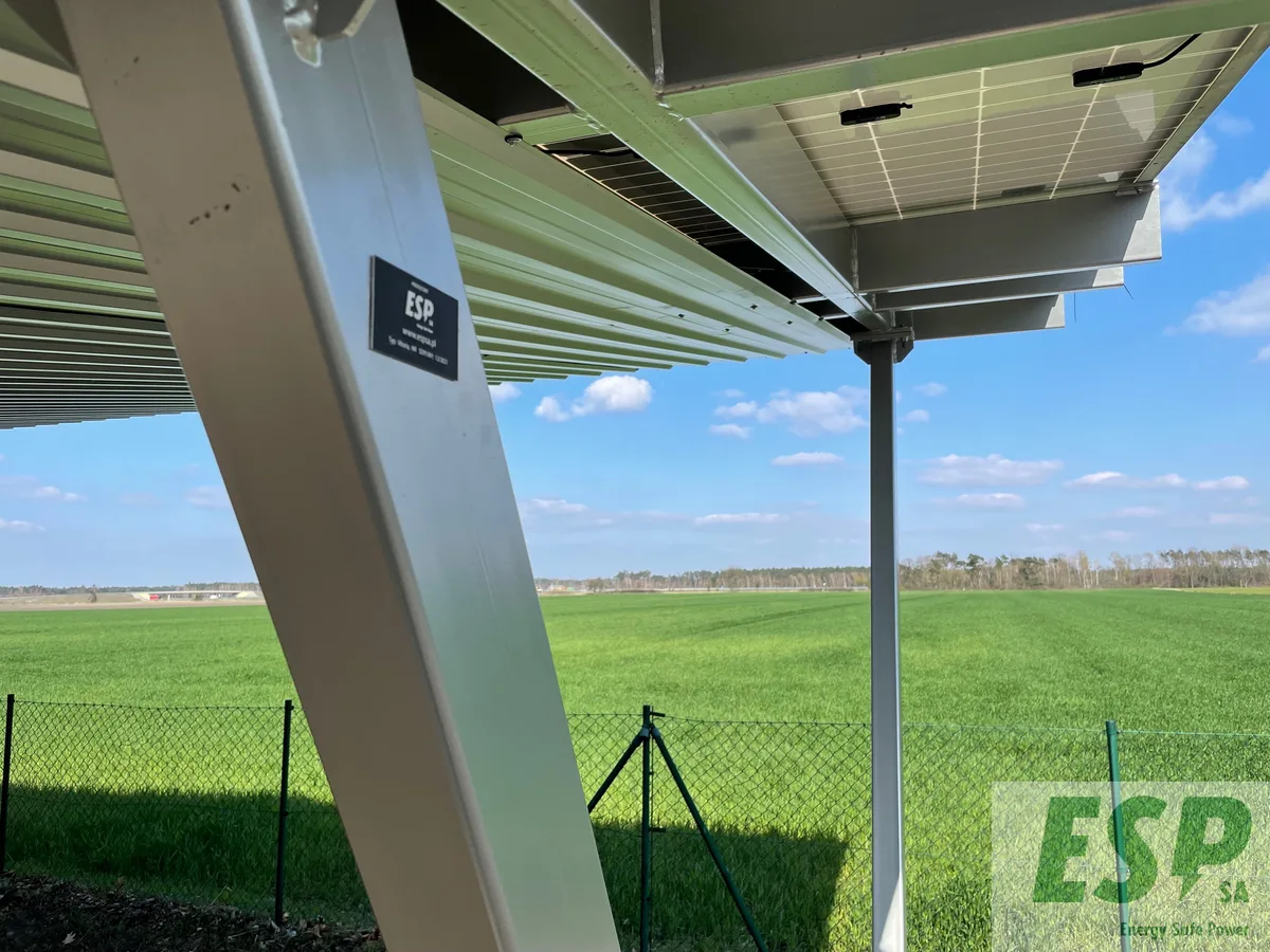 6 Solarcarports, moc 50 kWp, 6 ładowarek typu Wallbox, Gniezno - Foto 7