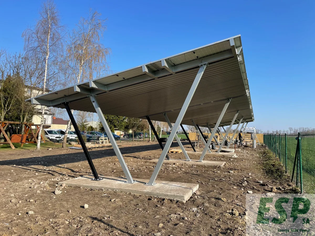 6 Solarcarports, moc 50 kWp, 6 ładowarek typu Wallbox, Gniezno - Foto 10