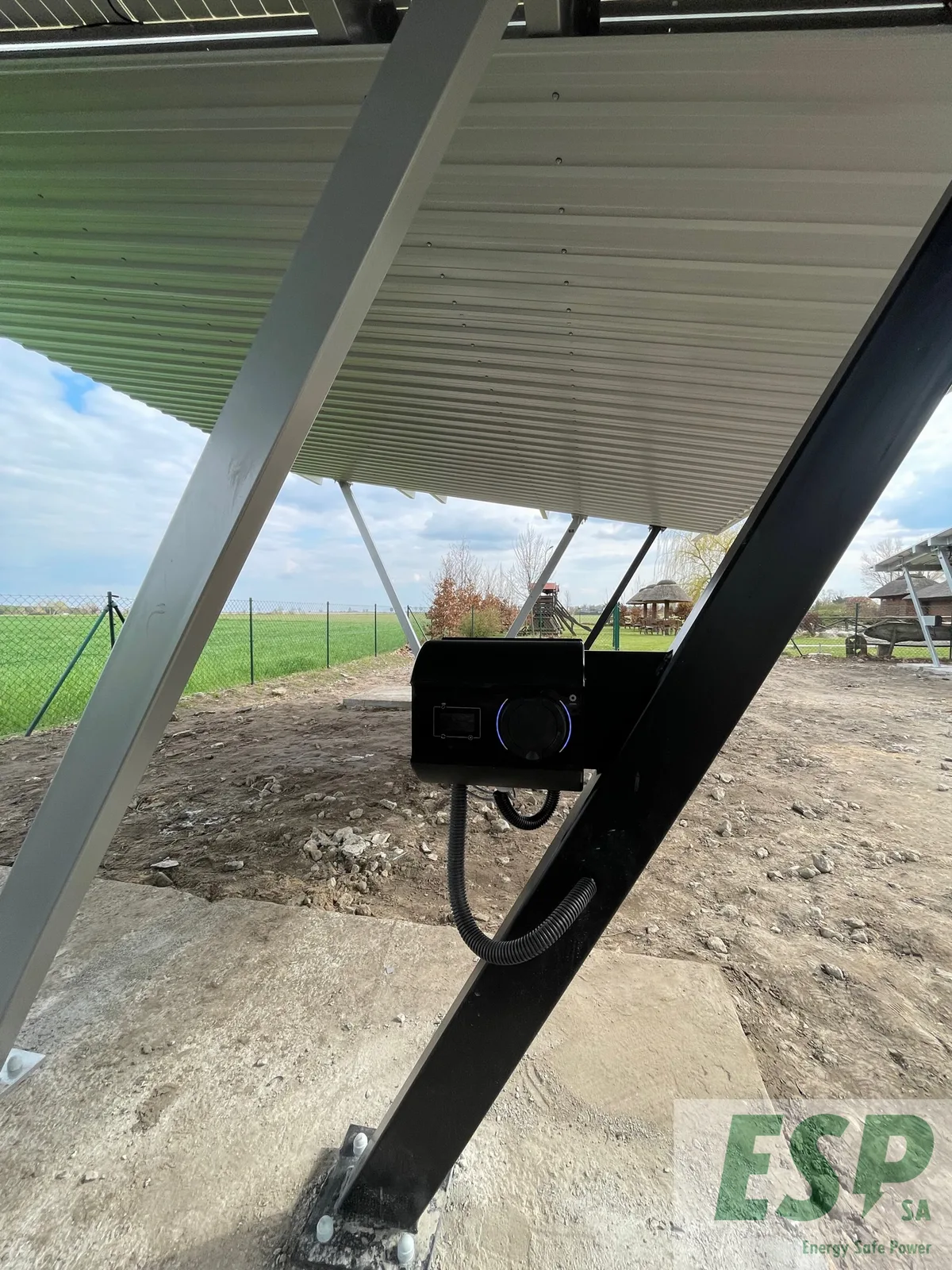 6 Solarcarports, moc 50 kWp, 6 ładowarek typu Wallbox, Gniezno - Foto 14