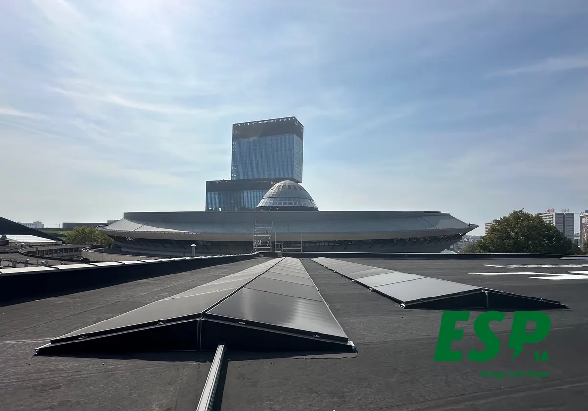Specialist photovoltaic installation - Lodowisko Katowice ice rink - photo 10