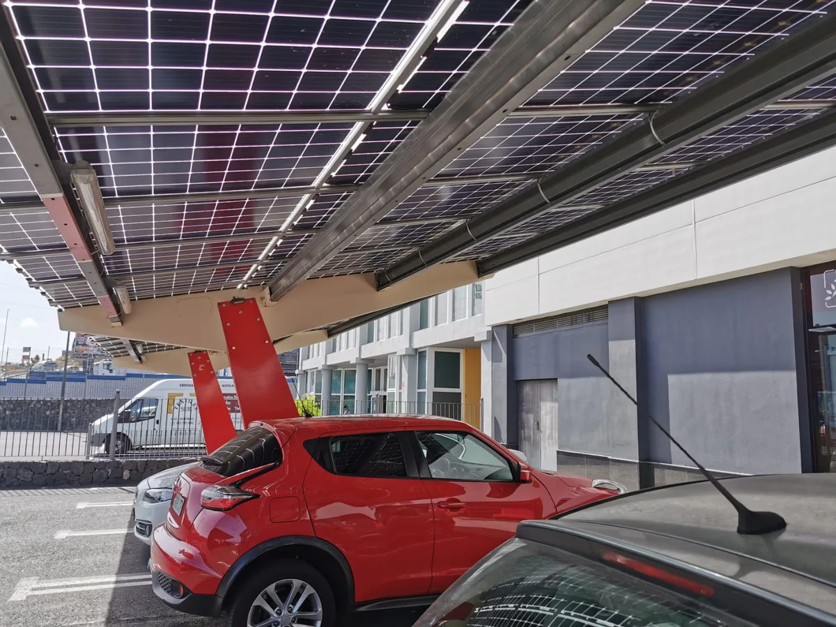 ombrière photovoltaïque