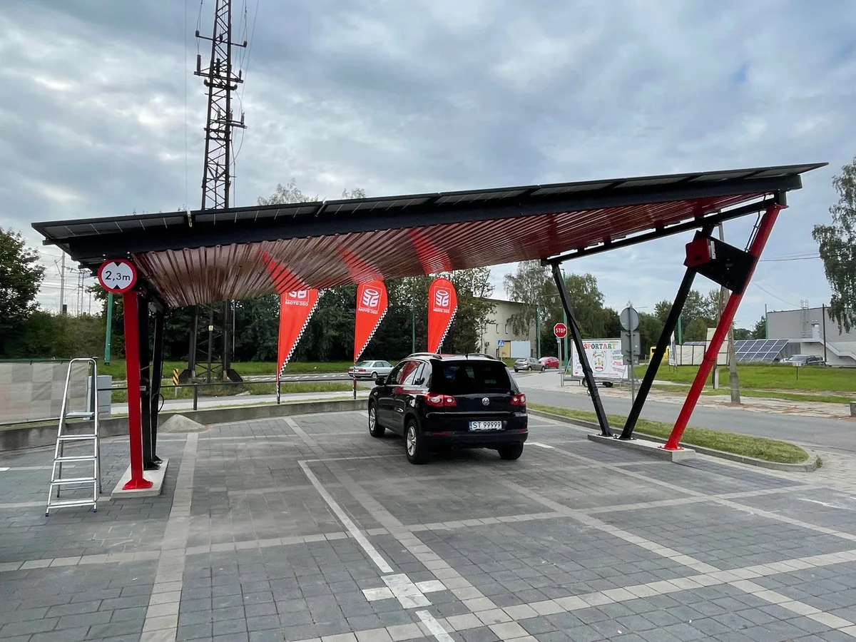 Ombrière photovoltaïque
