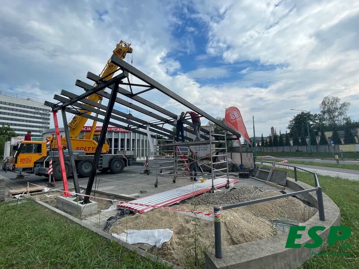 Solarcarport, Tychy - Foto 1