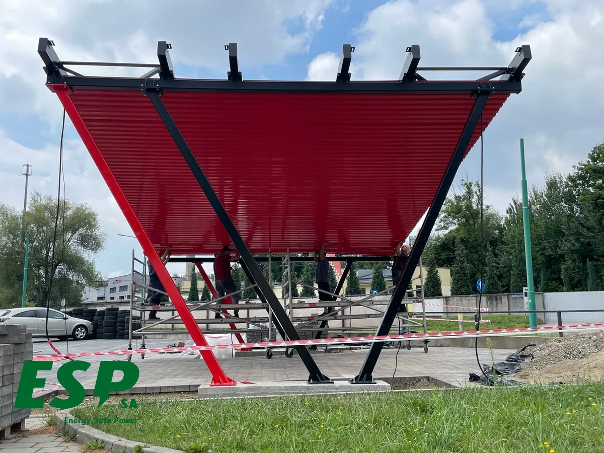 Solarcarport, Tychy - Foto 4