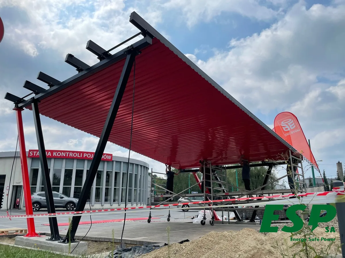 Solarcarport, Tychy - Foto 5